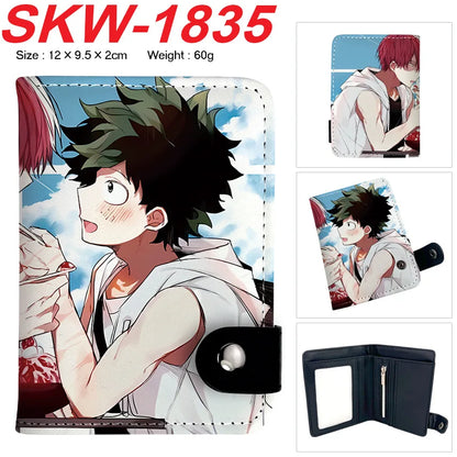 My Hero Academia Compact Button Wallet