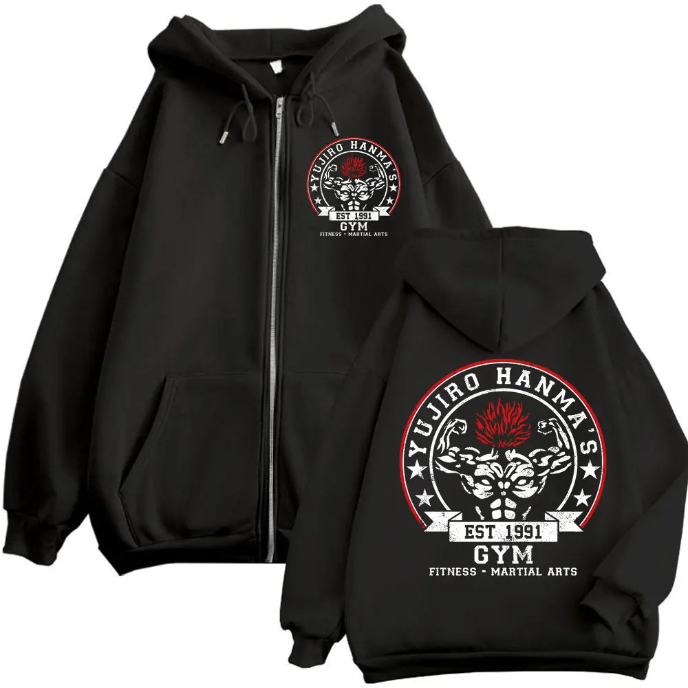 Yujiro Hanma Zip-Up Hoodie