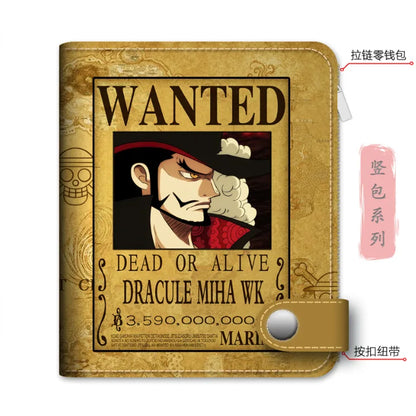 One Piece Luffy PU Leather RFID Wallet