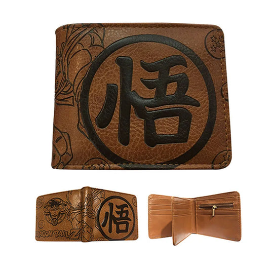 Dragon Ball Goku Embossed Short Wallet