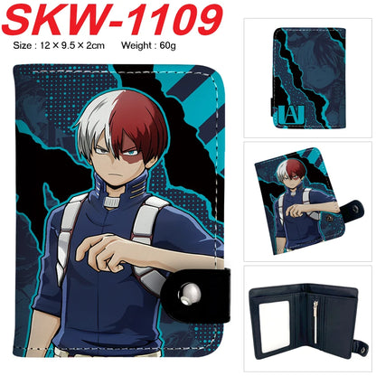 My Hero Academia Compact Button Wallet