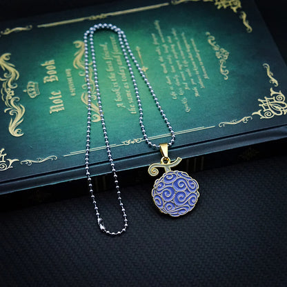Devil Fruit Pendant Necklace – Ace, Law & More