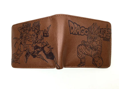 Dragon Ball Goku Embossed Short Wallet