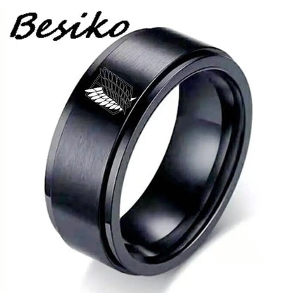 Wings of Liberty Ring – Attack on Titan x Naruto Akatsuki