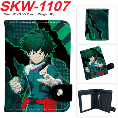 My Hero Academia Compact Button Wallet