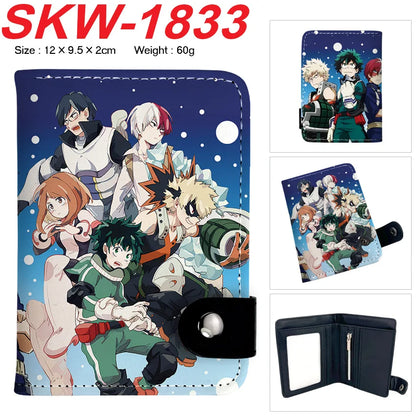 My Hero Academia Compact Button Wallet