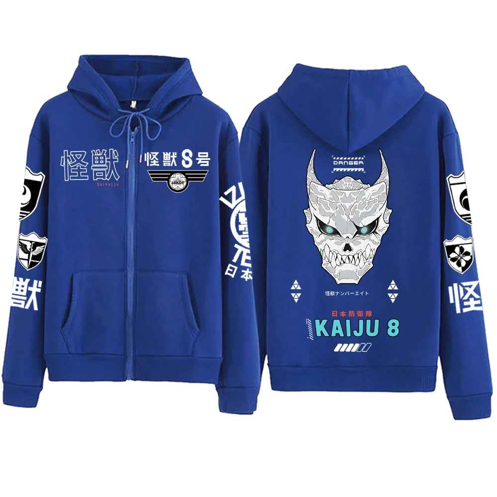 Kaiju No. 8 Zip-Up Hoodie