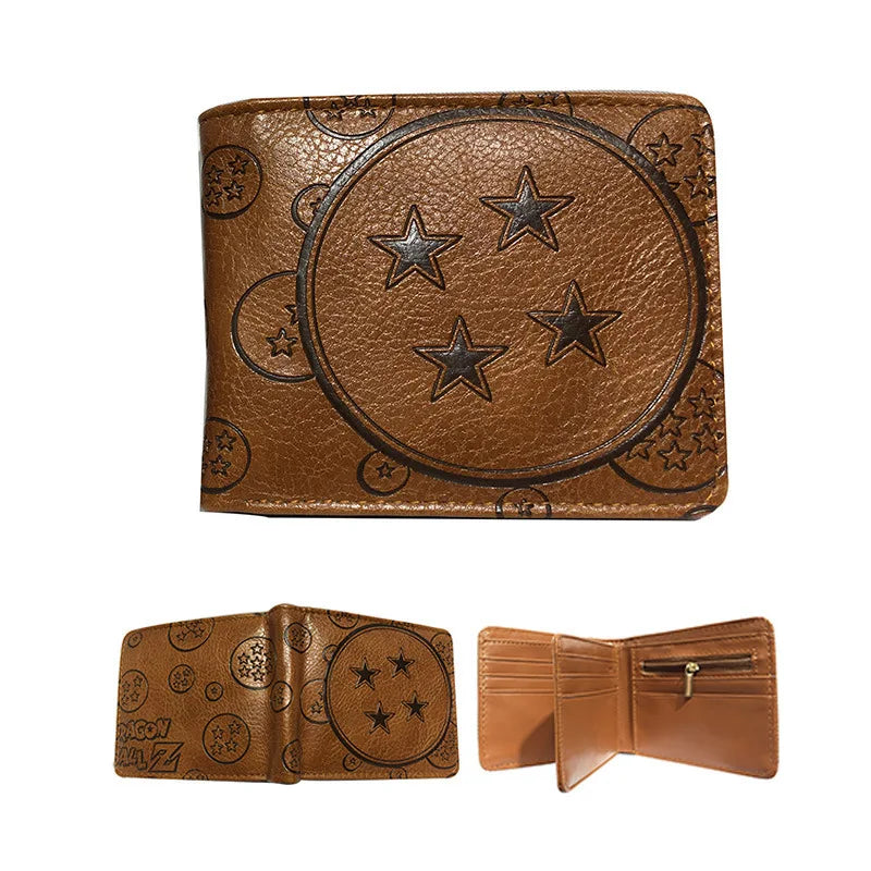 Dragon Ball Goku Embossed Short Wallet