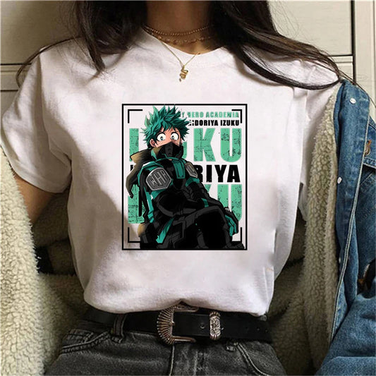 MHA Deku Printed Tee