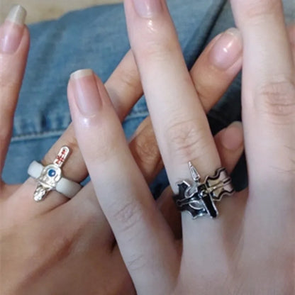 Sword Art Online Kirito & Asuna Cross Ring