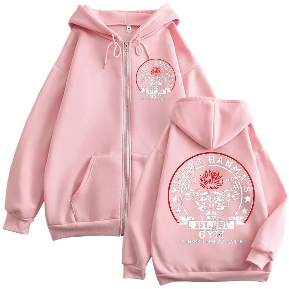 Yujiro Hanma Zip-Up Hoodie