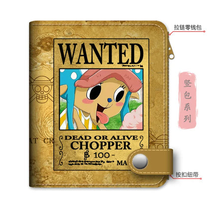 One Piece Luffy PU Leather RFID Wallet