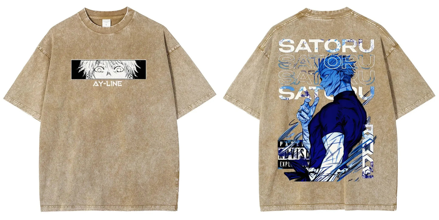 JJK Washed Cotton Graphic Tee
