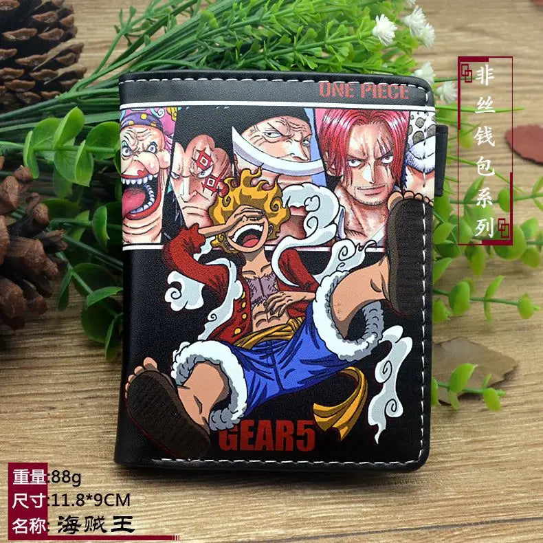 One Piece Luffy PU Leather RFID Wallet
