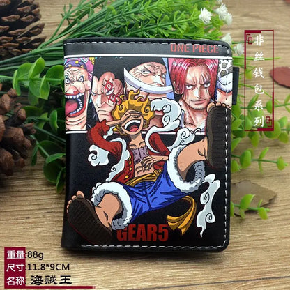 One Piece Luffy PU Leather RFID Wallet