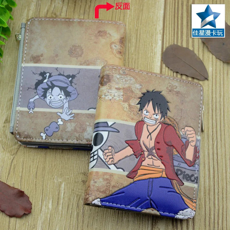 One Piece Luffy PU Leather RFID Wallet