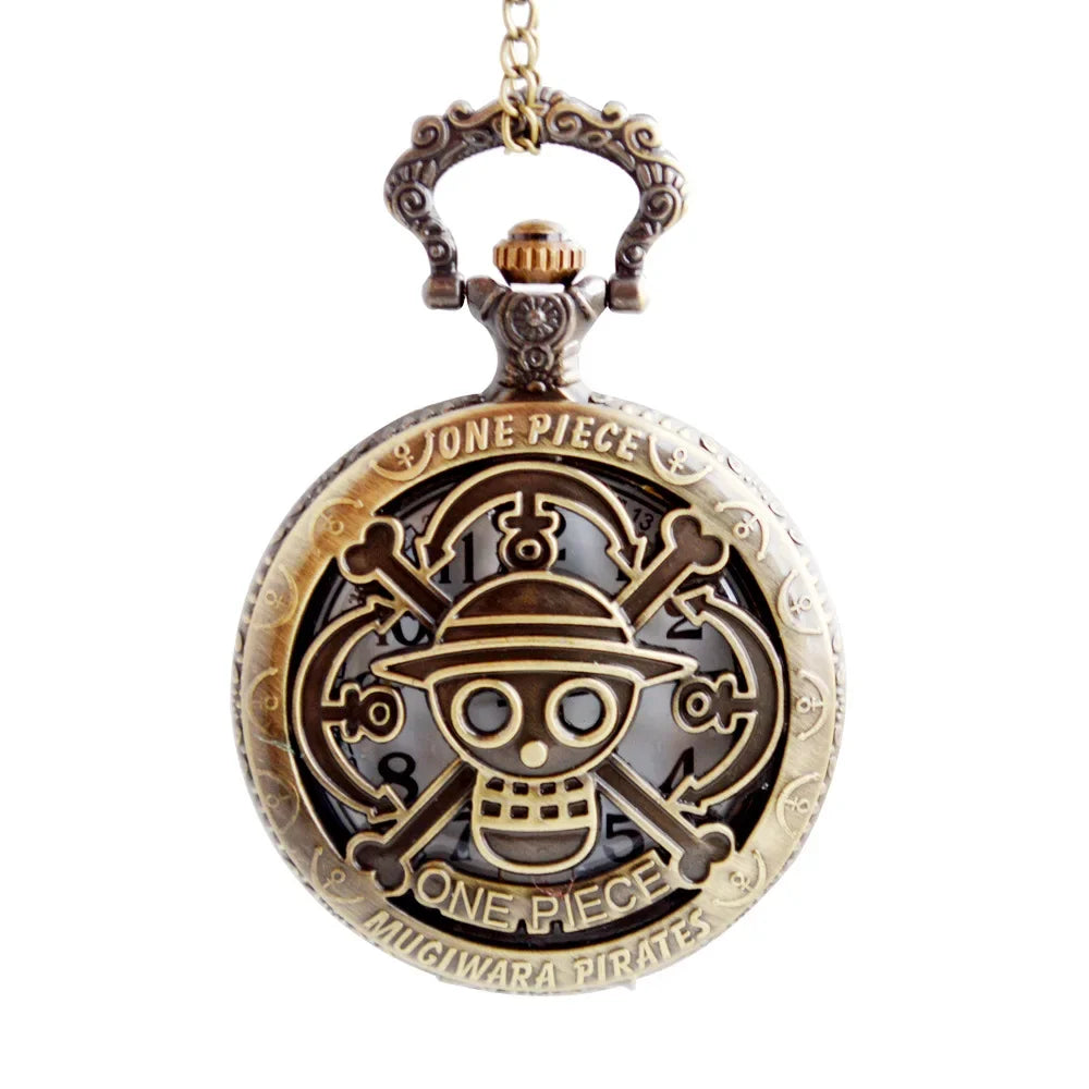 One Piece Vintage Bronze Pocket Watch