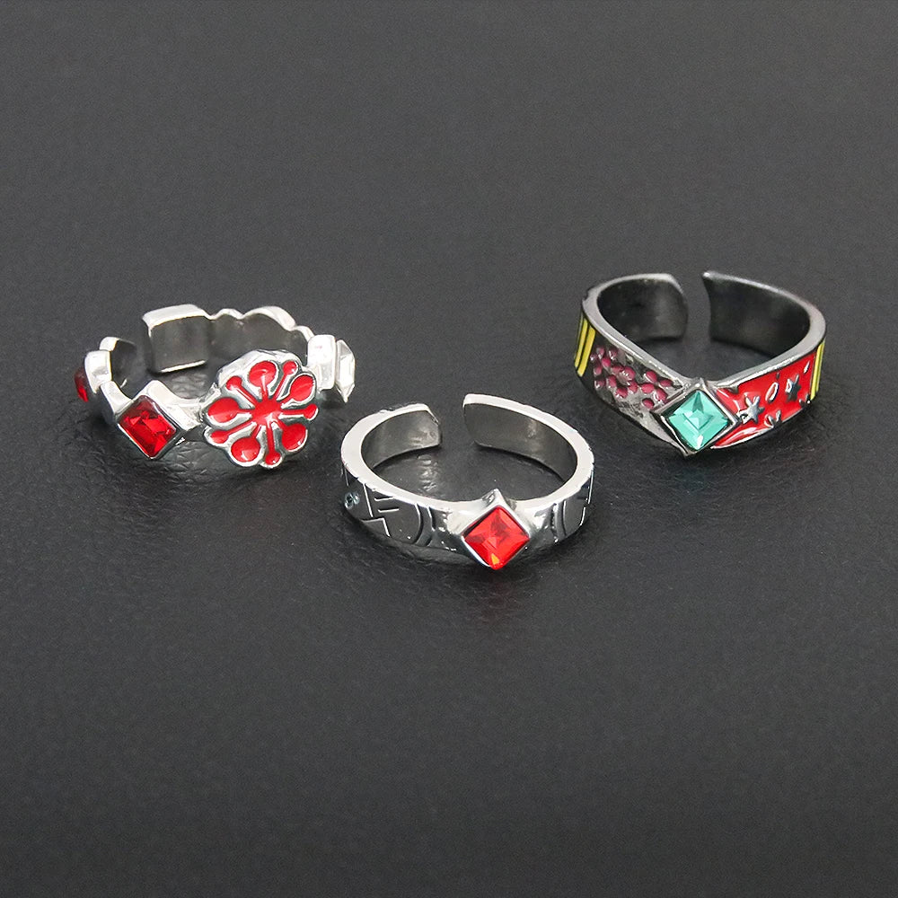 Demon Slayer Enamel Ring – Kimetsu No Yaiba