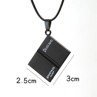 Death Note Notebook Pendant Necklace