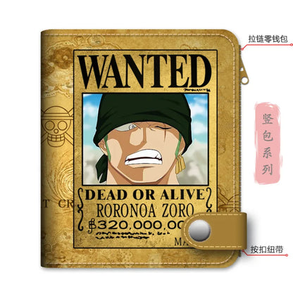One Piece Luffy PU Leather RFID Wallet