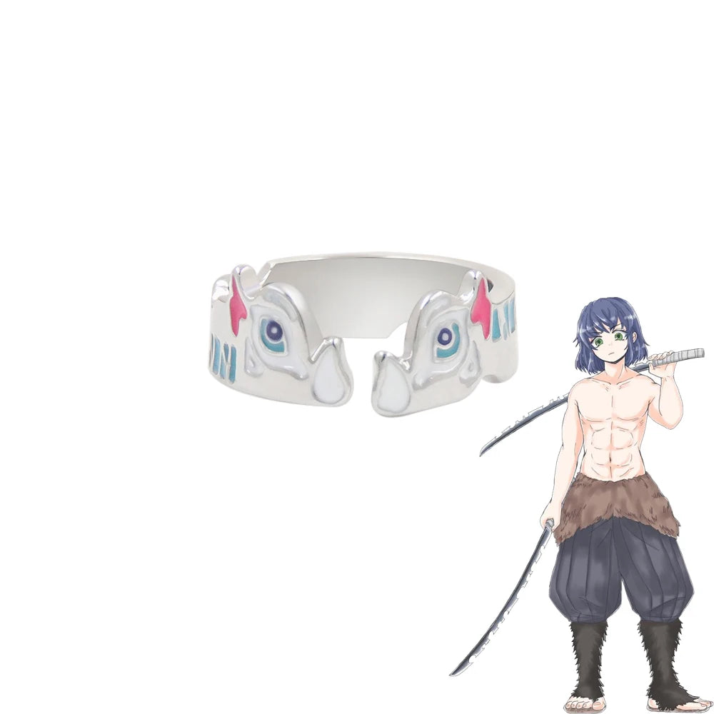 Demon Slayer Enamel Ring – Kimetsu No Yaiba