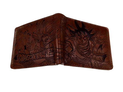 Dragon Ball Goku Embossed Short Wallet
