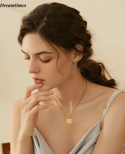 One Piece Skeleton Face Necklace