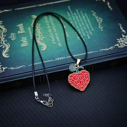 Devil Fruit Pendant Necklace – Ace, Law & More