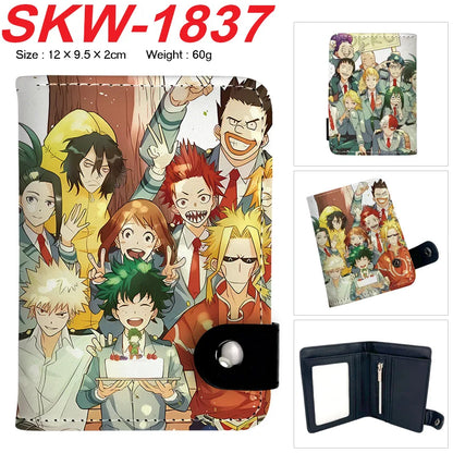 My Hero Academia Compact Button Wallet