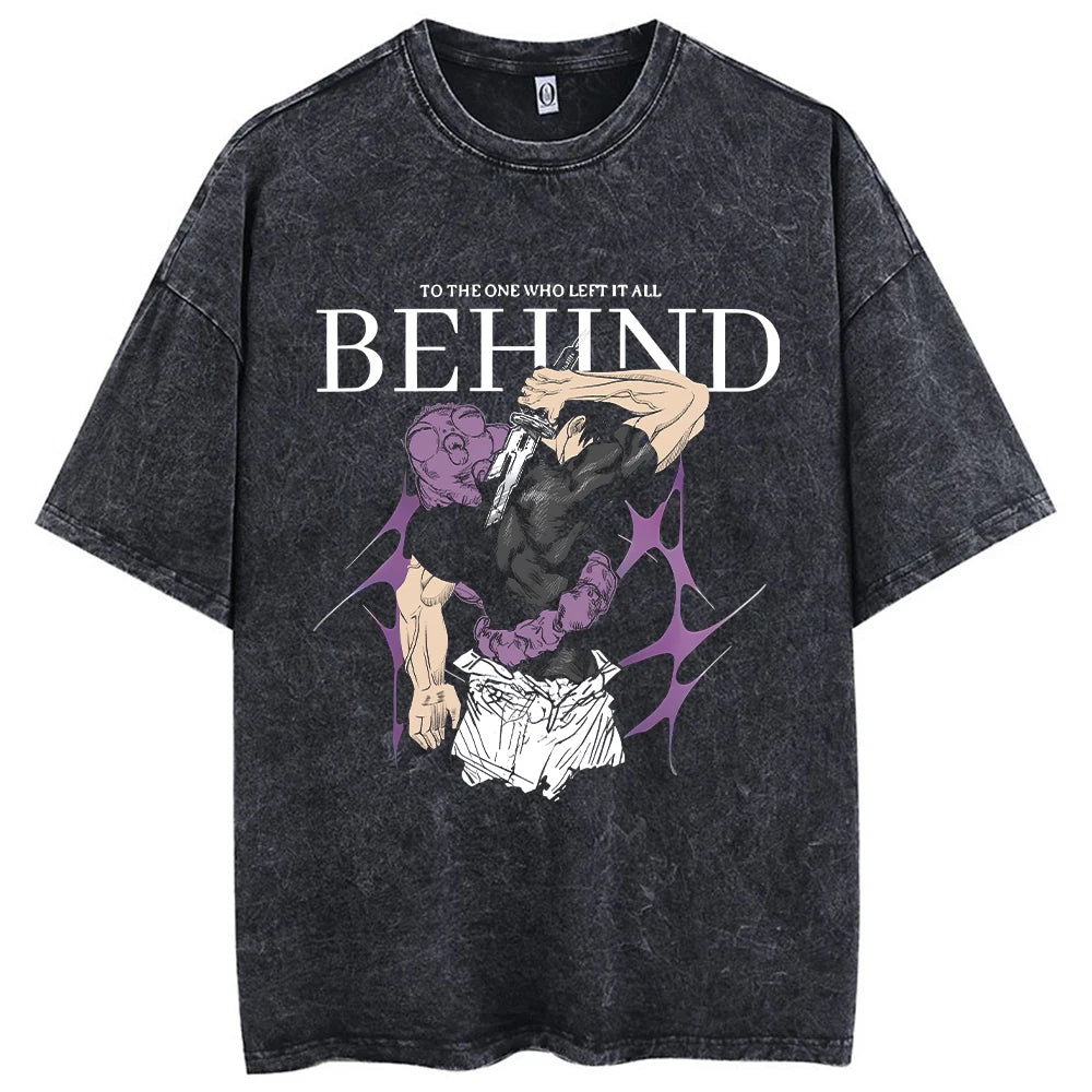 Oversized Jujutsu Kaisen Graphic T-Shirt
