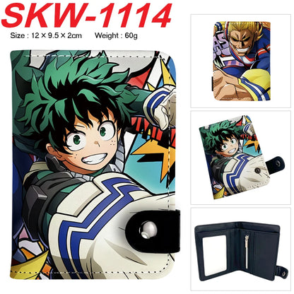 My Hero Academia Compact Button Wallet