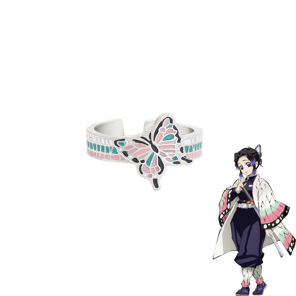 Demon Slayer Enamel Ring – Kimetsu No Yaiba