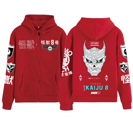 Kaiju No. 8 Zip-Up Hoodie