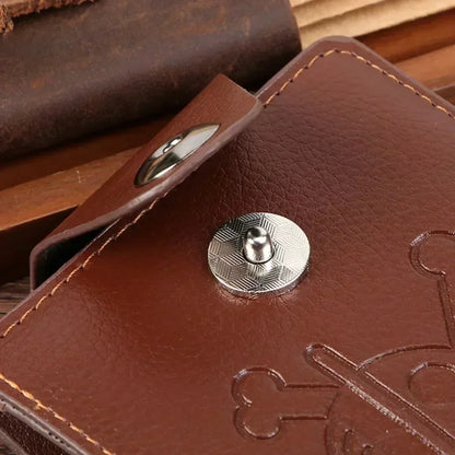 One Piece Straw Hat Jolly Roger Wallet