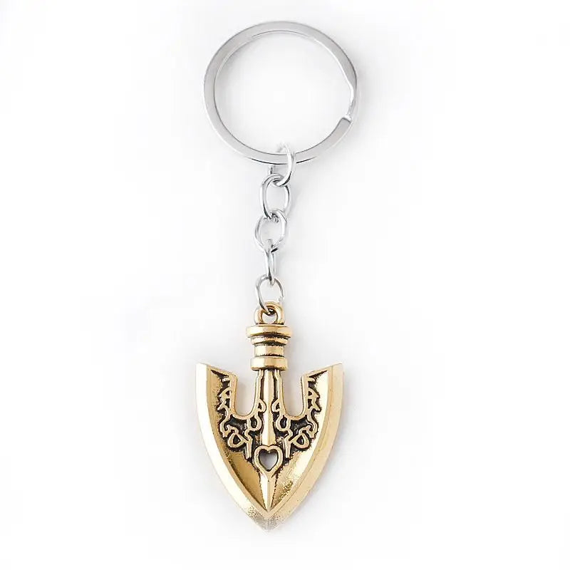 JoJo’s Bizarre Adventure Jotaro Arrow Pendant Necklace x Keychain