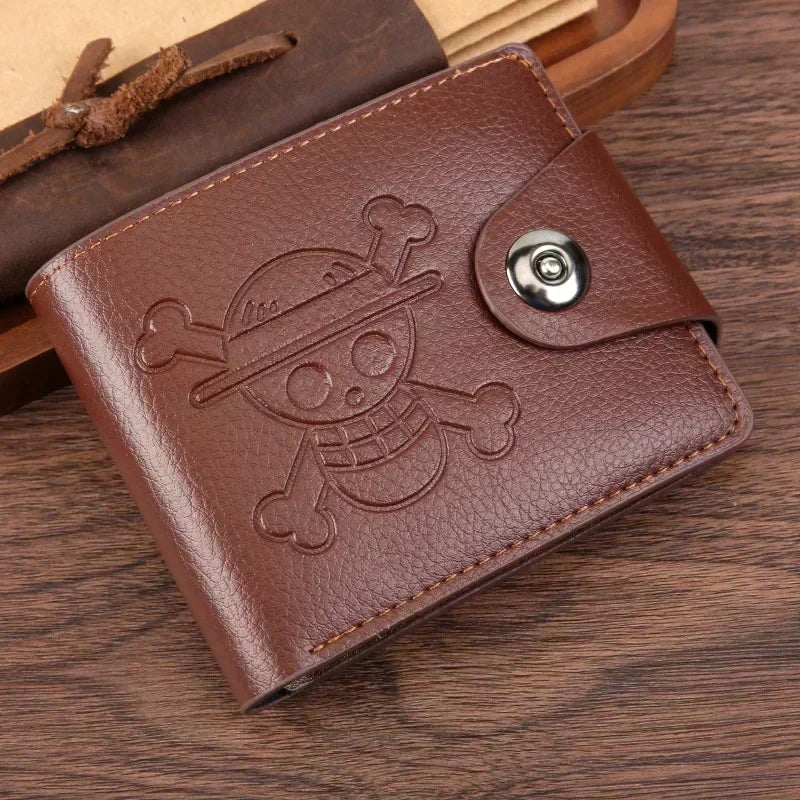 One Piece Straw Hat Jolly Roger Wallet