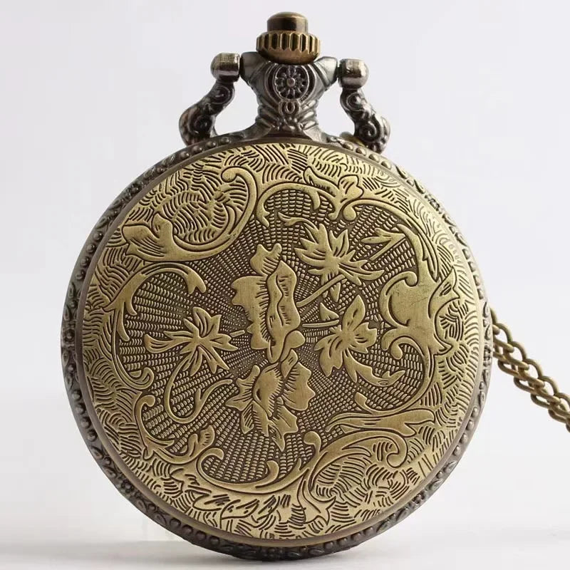 One Piece Vintage Bronze Pocket Watch