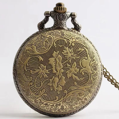 One Piece Vintage Bronze Pocket Watch
