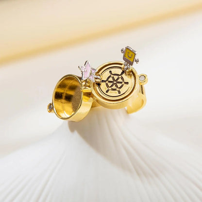 Magnetic BFF Rotating Rings – One Piece Best Friend Set