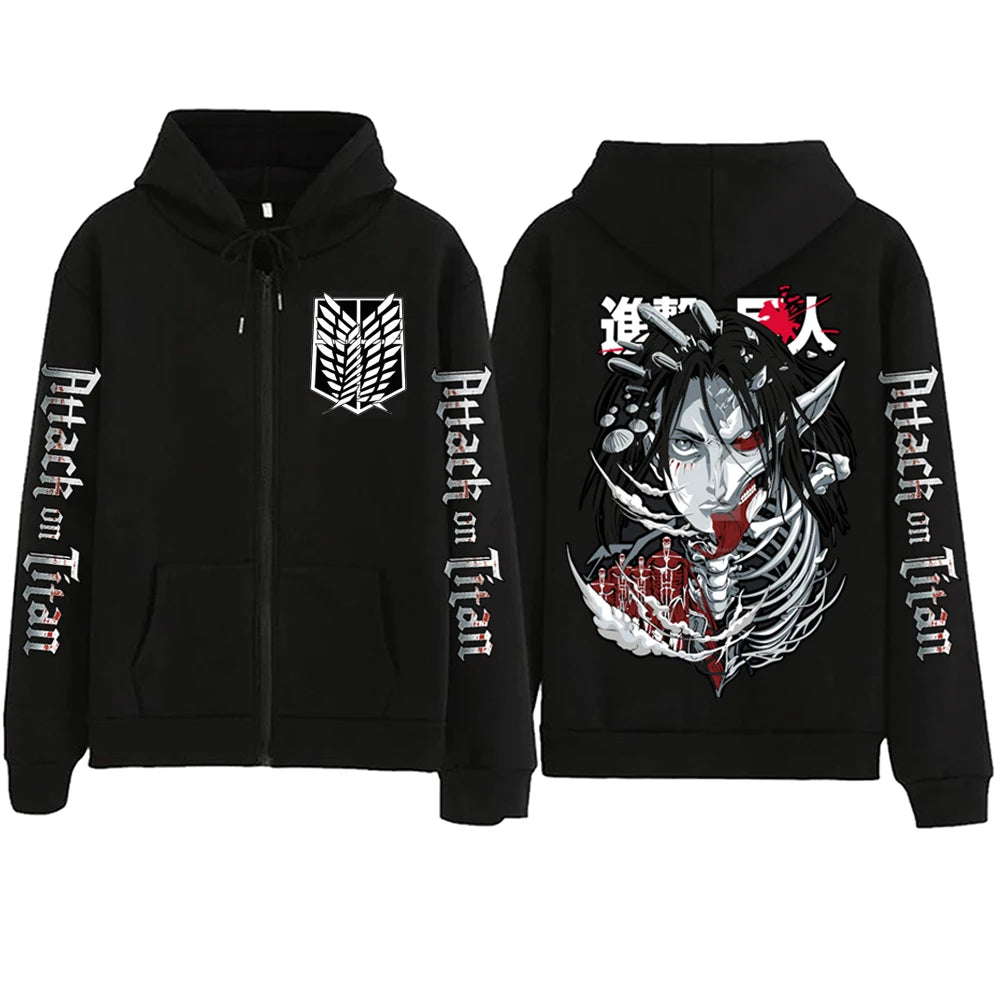 Attack on Titan Zip-Up Hoodie