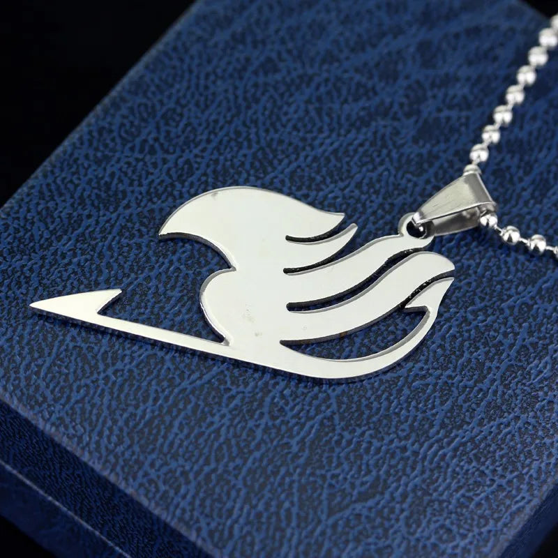 Fairy Tail Steel Pendant Necklace