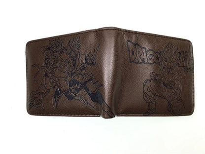 Dragon Ball Goku Embossed Short Wallet