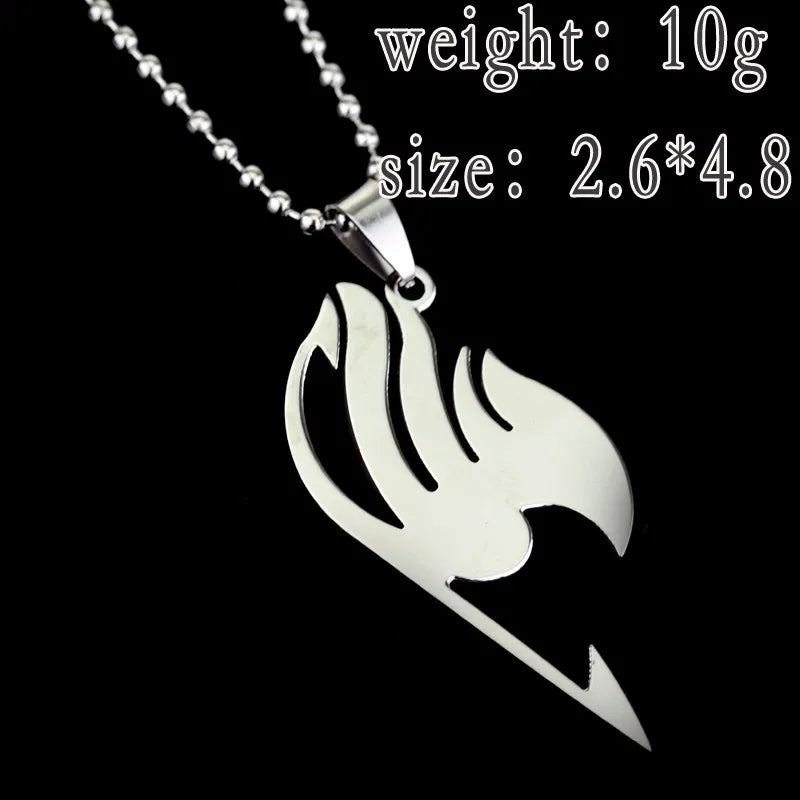 Fairy Tail Steel Pendant Necklace