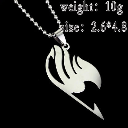 Fairy Tail Steel Pendant Necklace