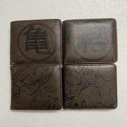 Dragon Ball Goku Embossed Short Wallet