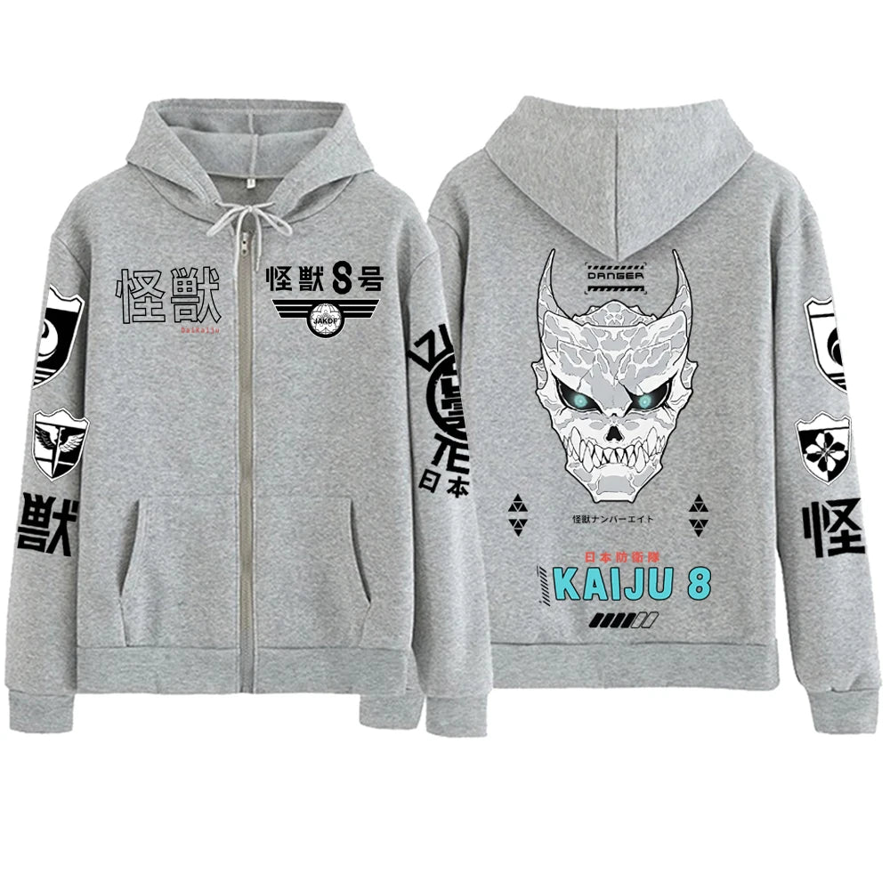 Kaiju No. 8 Zip-Up Hoodie