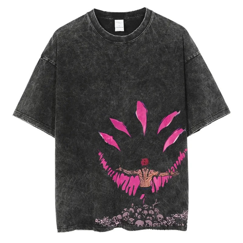 Oversized Jujutsu Kaisen Graphic T-Shirt