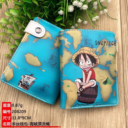 One Piece Luffy PU Leather RFID Wallet