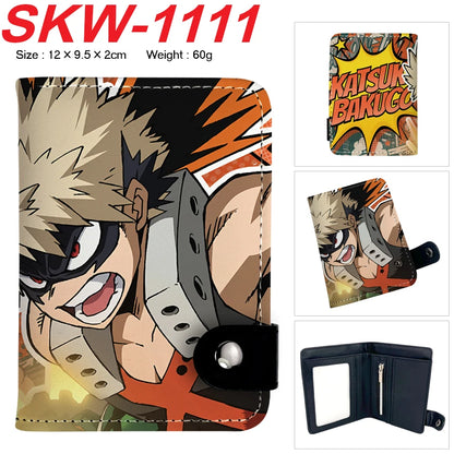 My Hero Academia Compact Button Wallet