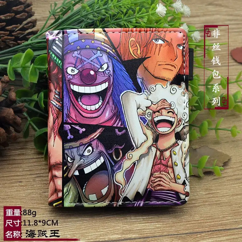One Piece Luffy PU Leather RFID Wallet